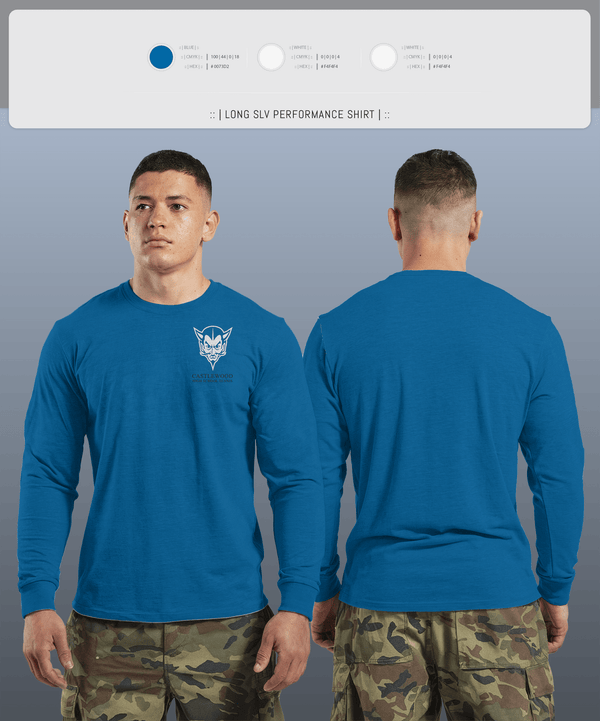 Long Sleeve Performance Shirt, Castlewood High School Tennis, Tennis, Teamtime, Team time, sublimation, custom sports apparel, team uniforms, spirit wear, spiritwear, sports uniforms, custom shirts, team store, custom team store, fundraiser sports, apparel fundraiser
