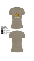 38th ADA BDE 15274491 Women's Short Sleeve V-neck Shirt - 64