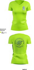 Scuba Ship 1492 63860493 Women's Short Sleeve V-neck Shirt - 29