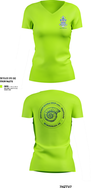 Womens Short Sleeve Vneck Shirt, Scuba Ship 1492, Swimming, Teamtime, Team time, sublimation, custom sports apparel, team uniforms, spirit wear, spiritwear, sports uniforms, custom shirts, team store, custom team store, fundraiser sports, apparel fundraiser