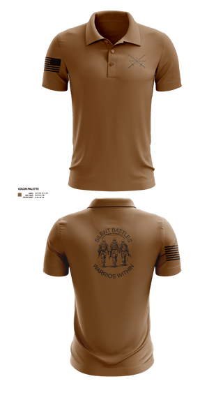 Short Sleeve Performance Polo, Silent Battles, , Teamtime, Team time, sublimation, custom sports apparel, team uniforms, spirit wear, spiritwear, sports uniforms, custom shirts, team store, custom team store, fundraiser sports, apparel fundraiser