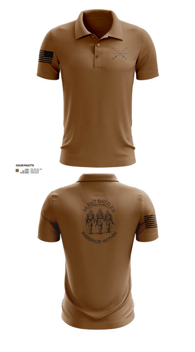 Silent Battles 26852061 Short Sleeve Performance Polo - 2