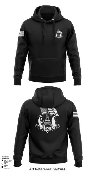 Hoodie, Paris Army Recruiting Station, , Teamtime, Team time, sublimation, custom sports apparel, team uniforms, spirit wear, spiritwear, sports uniforms, custom shirts, team store, custom team store, fundraiser sports, apparel fundraiser