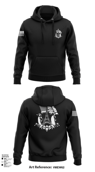 Paris Army Recruiting Station 19666894 Hoodie - 101 (1)