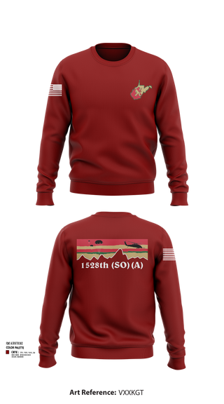 Crew Neck Sweatshirt, 1528th FSC (SO) (A), , Teamtime, Team time, sublimation, custom sports apparel, team uniforms, spirit wear, spiritwear, sports uniforms, custom shirts, team store, custom team store, fundraiser sports, apparel fundraiser