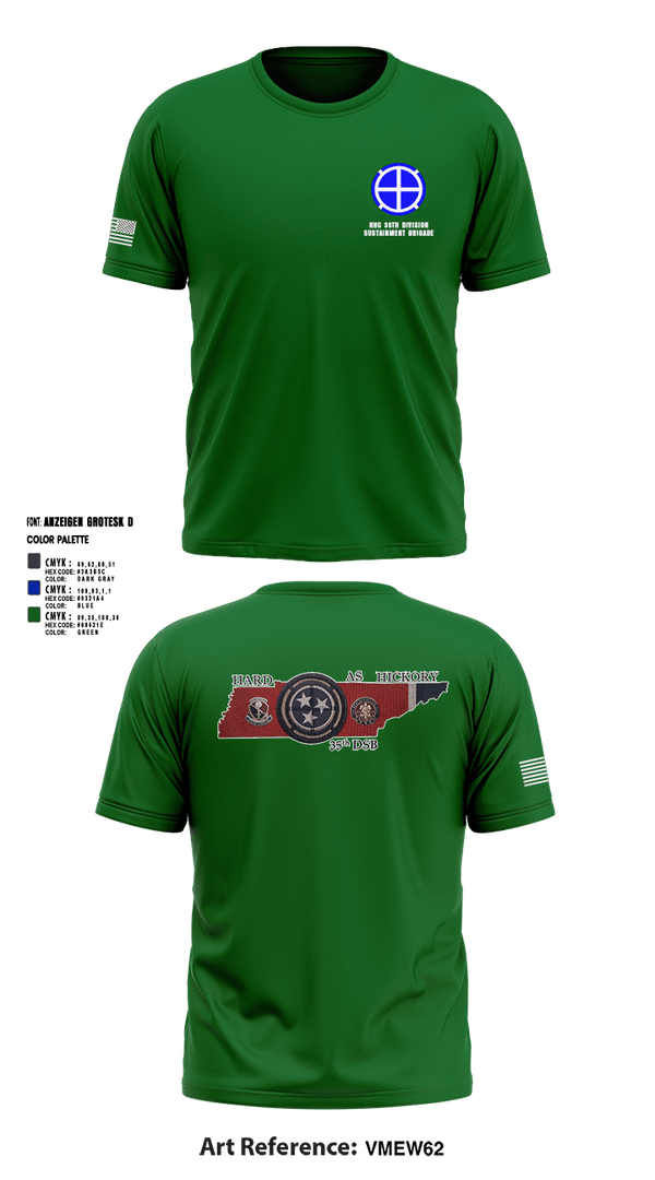 Short Sleeve Performance Shirt, HHC 35th Division Sustainment Brigade, National Guard, Teamtime, Team time, sublimation, custom sports apparel, team uniforms, spirit wear, spiritwear, sports uniforms, custom shirts, team store, custom team store, fundraiser sports, apparel fundraiser