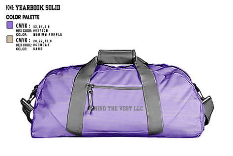 Duffle Bag, Behind The Vest LLC, , Teamtime, Team time, sublimation, custom sports apparel, team uniforms, spirit wear, spiritwear, sports uniforms, custom shirts, team store, custom team store, fundraiser sports, apparel fundraiser