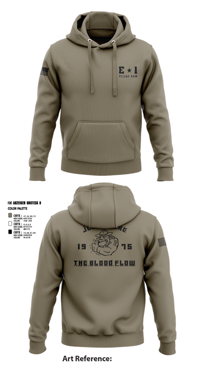 E-1 Jocks D1 Hoodie - 1