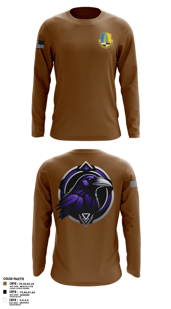 Long Sleeve Performance Shirt, 319th IEW, , Teamtime, Team time, sublimation, custom sports apparel, team uniforms, spirit wear, spiritwear, sports uniforms, custom shirts, team store, custom team store, fundraiser sports, apparel fundraiser