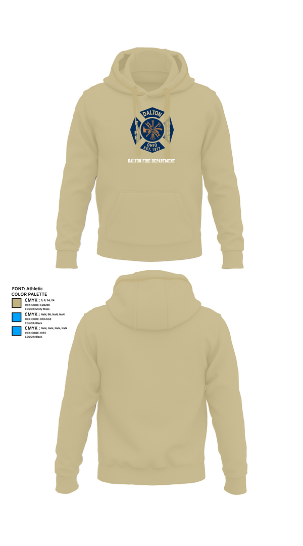 Hoodie, Dalton Fire Department, , Teamtime, Team time, sublimation, custom sports apparel, team uniforms, spirit wear, spiritwear, sports uniforms, custom shirts, team store, custom team store, fundraiser sports, apparel fundraiser
