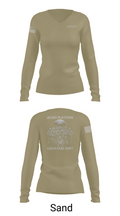 Adam Platoon 34033913 Women's Long Sleeve V-neck Shirt - 92