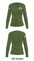 USS California 47794355 Women's Long Sleeve V-neck Shirt - 54