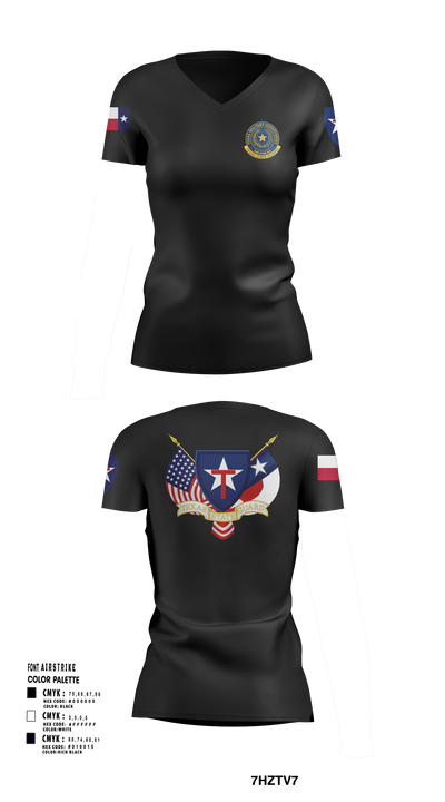 2BN, 3BDE TXSG 13145018 Women's Short Sleeve V-neck Shirt - 106