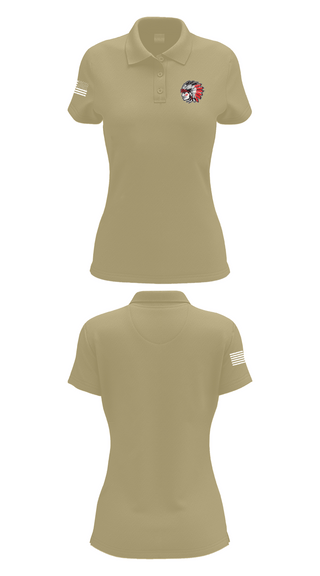 Womens Short Sleeve Performance Polo, Howar Middle School Track & Field, Track & Field, Teamtime, Team time, sublimation, custom sports apparel, team uniforms, spirit wear, spiritwear, sports uniforms, custom shirts, team store, custom team store, fundraiser sports, apparel fundraiser