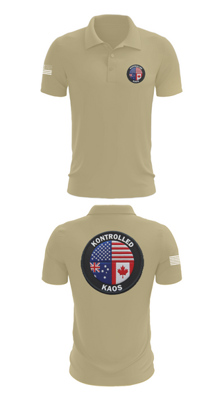 Short Sleeve Performance Polo, Kontrolled Kaos, E-Sports, Teamtime, Team time, sublimation, custom sports apparel, team uniforms, spirit wear, spiritwear, sports uniforms, custom shirts, team store, custom team store, fundraiser sports, apparel fundraiser