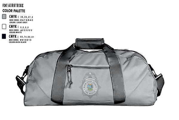 Duffle Bag, Miami Dade Fire Rescue, , Teamtime, Team time, sublimation, custom sports apparel, team uniforms, spirit wear, spiritwear, sports uniforms, custom shirts, team store, custom team store, fundraiser sports, apparel fundraiser