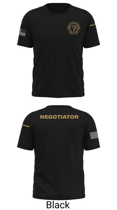 Montgomery County Police CNT 46228172 Short Sleeve Performance Shirt - 34