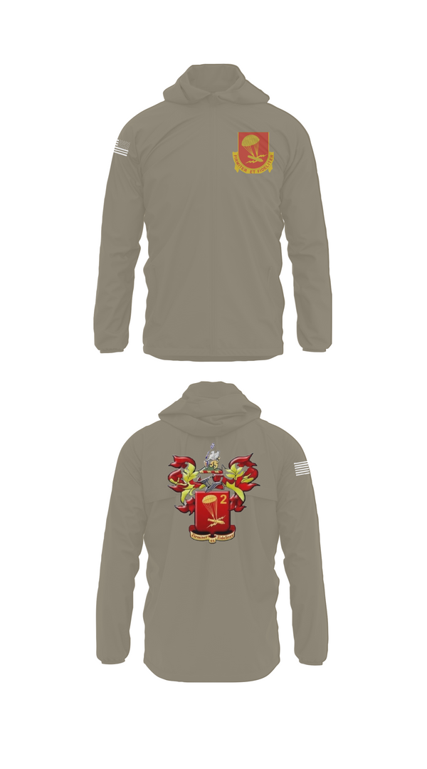 Windbreaker, 2-377 PFAR, Army, Teamtime, Team time, sublimation, custom sports apparel, team uniforms, spirit wear, spiritwear, sports uniforms, custom shirts, team store, custom team store, fundraiser sports, apparel fundraiser