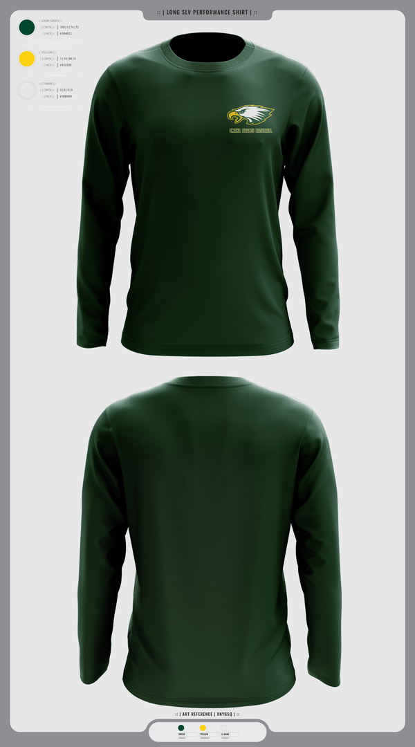Long Sleeve Performance Shirt, Omaha Eagles Baseball, Baseball, Teamtime, Team time, sublimation, custom sports apparel, team uniforms, spirit wear, spiritwear, sports uniforms, custom shirts, team store, custom team store, fundraiser sports, apparel fundraiser