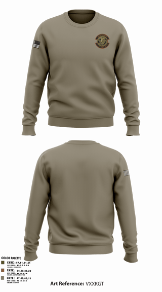 Crew Neck Sweatshirt, 150th Electromagnetic Warfare Squadron, , Teamtime, Team time, sublimation, custom sports apparel, team uniforms, spirit wear, spiritwear, sports uniforms, custom shirts, team store, custom team store, fundraiser sports, apparel fundraiser