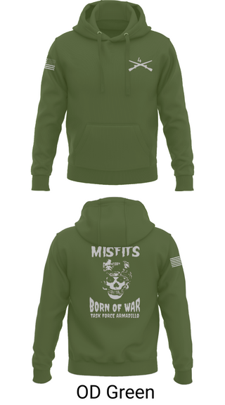 Hoodie, 4th platoon misfits, Army, Teamtime, Team time, sublimation, custom sports apparel, team uniforms, spirit wear, spiritwear, sports uniforms, custom shirts, team store, custom team store, fundraiser sports, apparel fundraiser
