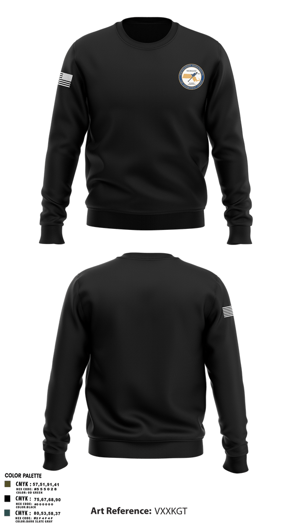 Crew Neck Sweatshirt, NEMLEC, , Teamtime, Team time, sublimation, custom sports apparel, team uniforms, spirit wear, spiritwear, sports uniforms, custom shirts, team store, custom team store, fundraiser sports, apparel fundraiser