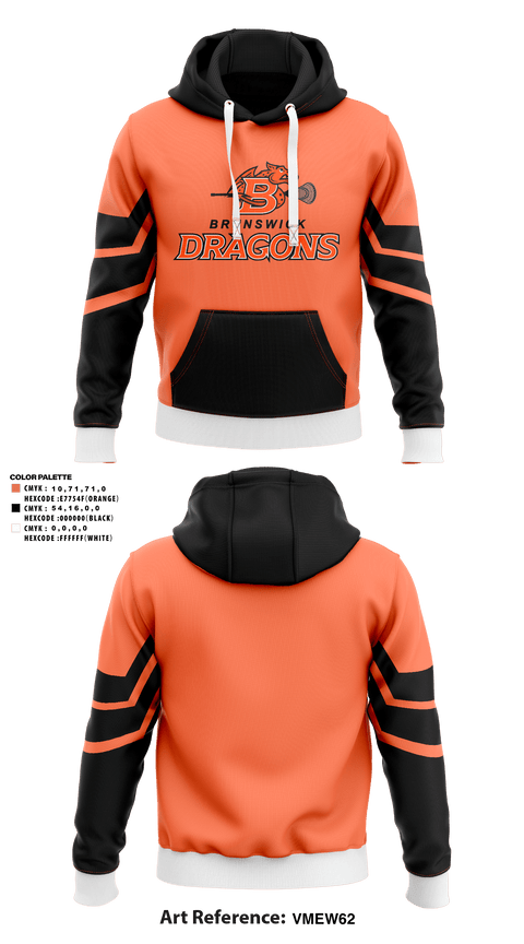 Hoodie, Brunswick Youth Lacrosse, Men's Lacrosse, Teamtime, Team time, sublimation, custom sports apparel, team uniforms, spirit wear, spiritwear, sports uniforms, custom shirts, team store, custom team store, fundraiser sports, apparel fundraiser