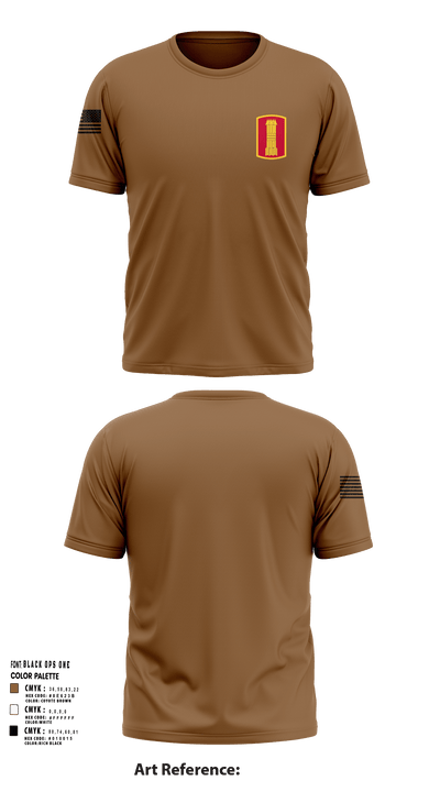 197th field artillery brigade 46187100 Short Sleeve Performance Shirt - 102
