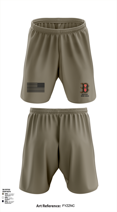 387th EOD 88373306 Athletic Shorts With Pockets - 103
