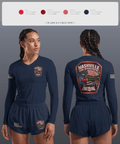 Engine 15 4145727 Women's Long Sleeve V-neck Shirt - 4