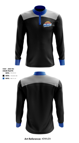Quarter Zip Jacket, Elite Mixtapes, Men's Basketball, Teamtime, Team time, sublimation, custom sports apparel, team uniforms, spirit wear, spiritwear, sports uniforms, custom shirts, team store, custom team store, fundraiser sports, apparel fundraiser