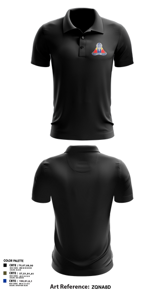 Long Sleeve Performance Polo, A Co, 2-13th Aviation Regiment, , Teamtime, Team time, sublimation, custom sports apparel, team uniforms, spirit wear, spiritwear, sports uniforms, custom shirts, team store, custom team store, fundraiser sports, apparel fundraiser
