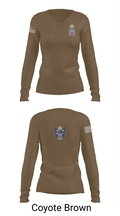 1st Battalion, 16th Infantry Regiment 49453656 Women's Long Sleeve V-neck Shirt - 17