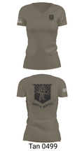 WVU AROTC 40772789 Women's Short Sleeve V-neck Shirt - 68