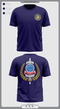 Twu Local 100 Ceremonial Unit & Honor Guard 1084090 Old School Cotton Feel Shirt - 1