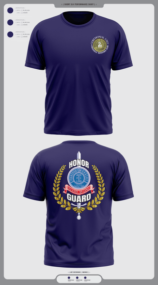Old School Cotton Feel Shirt, Twu Local 100 Ceremonial Unit & Honor Guard, Golf, Teamtime, Team time, sublimation, custom sports apparel, team uniforms, spirit wear, spiritwear, sports uniforms, custom shirts, team store, custom team store, fundraiser sports, apparel fundraiser