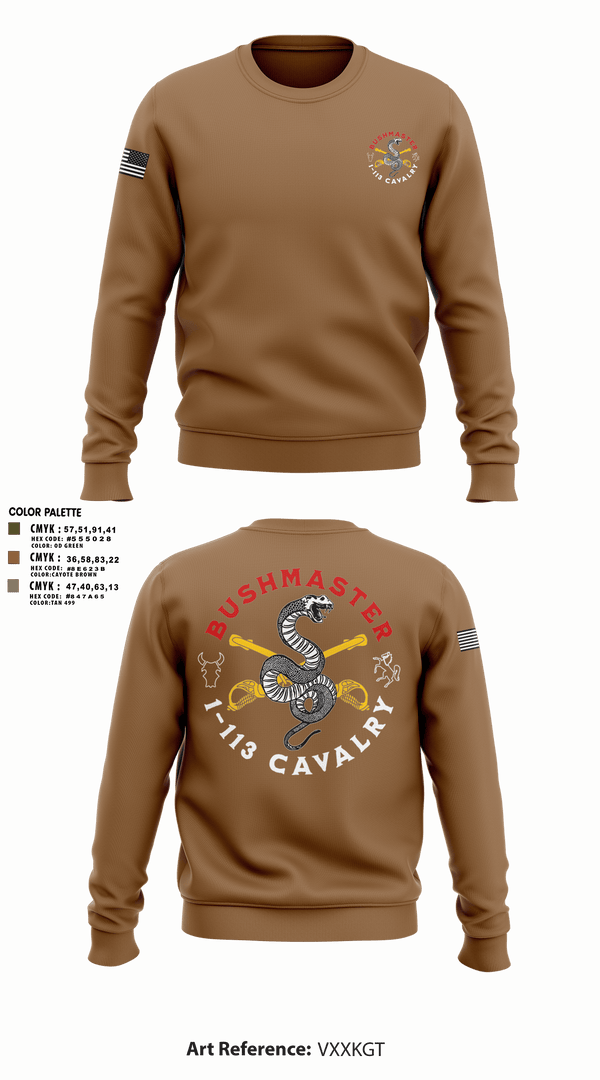 Crew Neck Sweatshirt, 1-113 Calvary, , Teamtime, Team time, sublimation, custom sports apparel, team uniforms, spirit wear, spiritwear, sports uniforms, custom shirts, team store, custom team store, fundraiser sports, apparel fundraiser