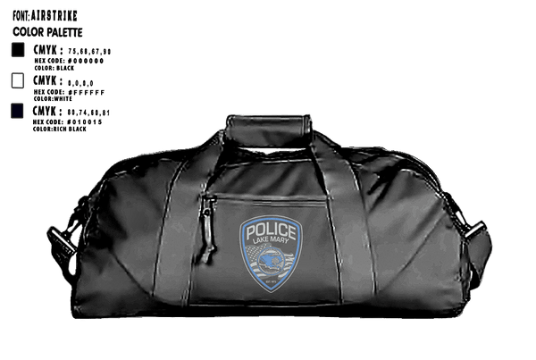 Duffle Bag, Lake Mary Bravo Squad, , Teamtime, Team time, sublimation, custom sports apparel, team uniforms, spirit wear, spiritwear, sports uniforms, custom shirts, team store, custom team store, fundraiser sports, apparel fundraiser