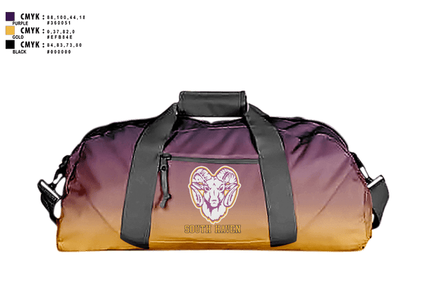 Duffle Bag, South Haven Tennis, Tennis, Teamtime, Team time, sublimation, custom sports apparel, team uniforms, spirit wear, spiritwear, sports uniforms, custom shirts, team store, custom team store, fundraiser sports, apparel fundraiser