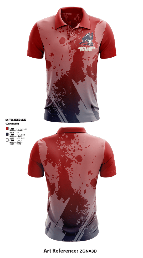 Short Sleeve Performance Polo, Liberty Magnet High School Tennis, Tennis, Teamtime, Team time, sublimation, custom sports apparel, team uniforms, spirit wear, spiritwear, sports uniforms, custom shirts, team store, custom team store, fundraiser sports, apparel fundraiser