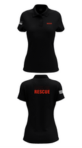 ISA Air base Fire Dept. 19172110 Women's Short Sleeve Performance Polo  - 35