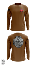 345th Medical Company Ground Ambulance 11414696 Long Sleeve Performance Shirt 1