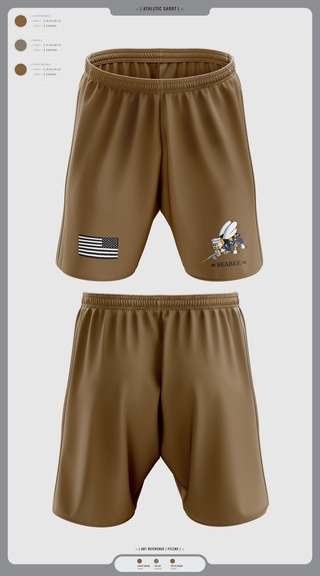 Athletic Shorts With Pockets, Seabee, Navy, Teamtime, Team time, sublimation, custom sports apparel, team uniforms, spirit wear, spiritwear, sports uniforms, custom shirts, team store, custom team store, fundraiser sports, apparel fundraiser