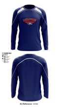 Milford Eagles Pop Warner Football and Cheer 85500081 Long Sleeve Performance Shirt 3 (2)
