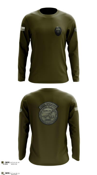 NEMLEC SWAT 38591505 Long Sleeve Performance Shirt 2