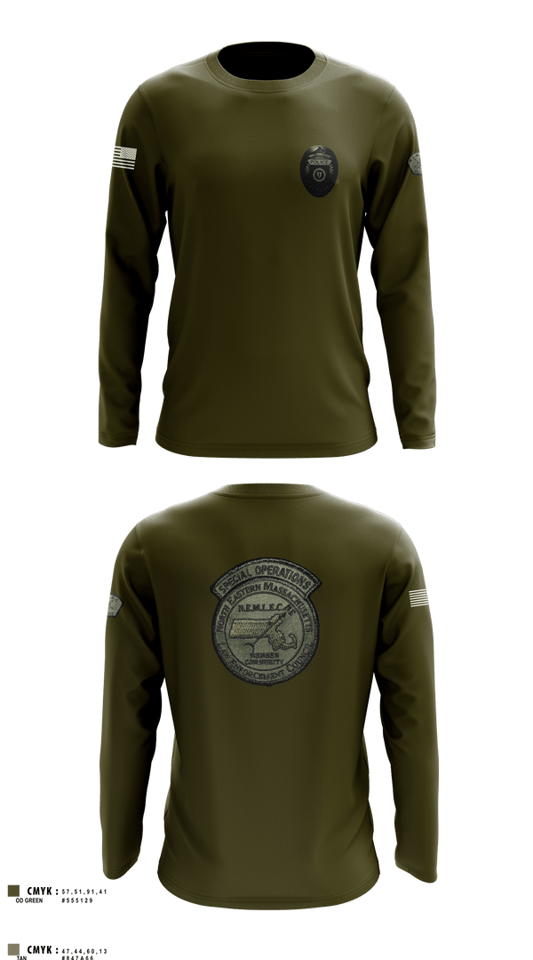 Long Sleeve Performance Shirt, NEMLEC SWAT, , Teamtime, Team time, sublimation, custom sports apparel, team uniforms, spirit wear, spiritwear, sports uniforms, custom shirts, team store, custom team store, fundraiser sports, apparel fundraiser