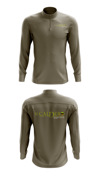 Quarter Zip Jacket, El Caldero Restaurant Sport Bar, , Teamtime, Team time, sublimation, custom sports apparel, team uniforms, spirit wear, spiritwear, sports uniforms, custom shirts, team store, custom team store, fundraiser sports, apparel fundraiser