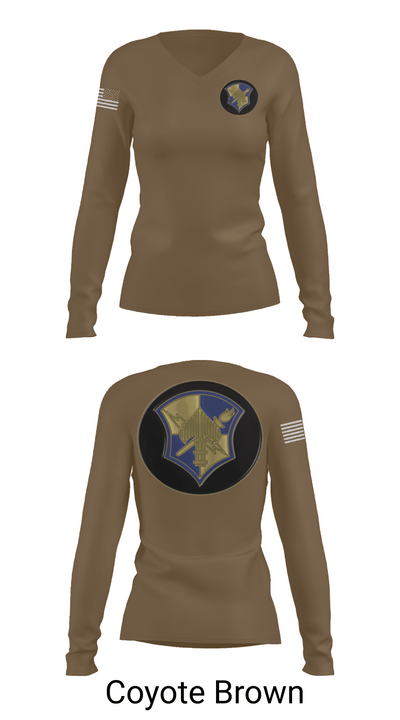 AOSD 75048162 Women's Long Sleeve V-neck Shirt - 17