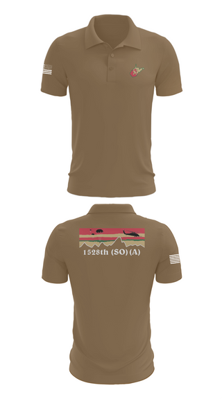 Short Sleeve Performance Polo, 1528th FSC (SO) (A), , Teamtime, Team time, sublimation, custom sports apparel, team uniforms, spirit wear, spiritwear, sports uniforms, custom shirts, team store, custom team store, fundraiser sports, apparel fundraiser