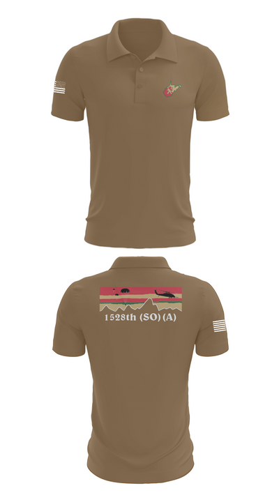 1528th FSC (SO) (A) 11146536 Short Sleeve Performance Polo - 7